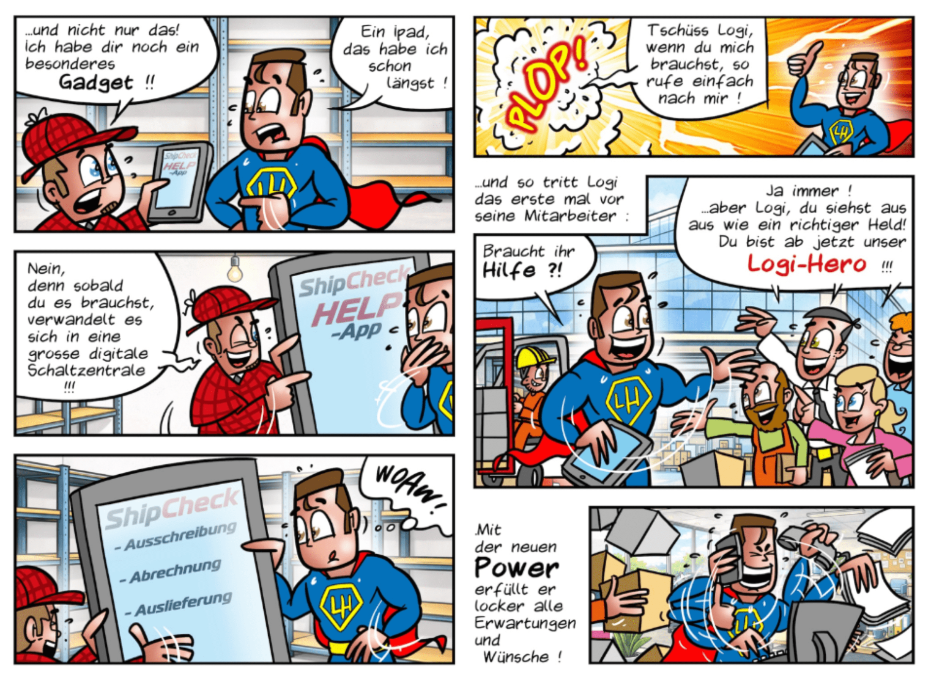 LogiHero Comic
