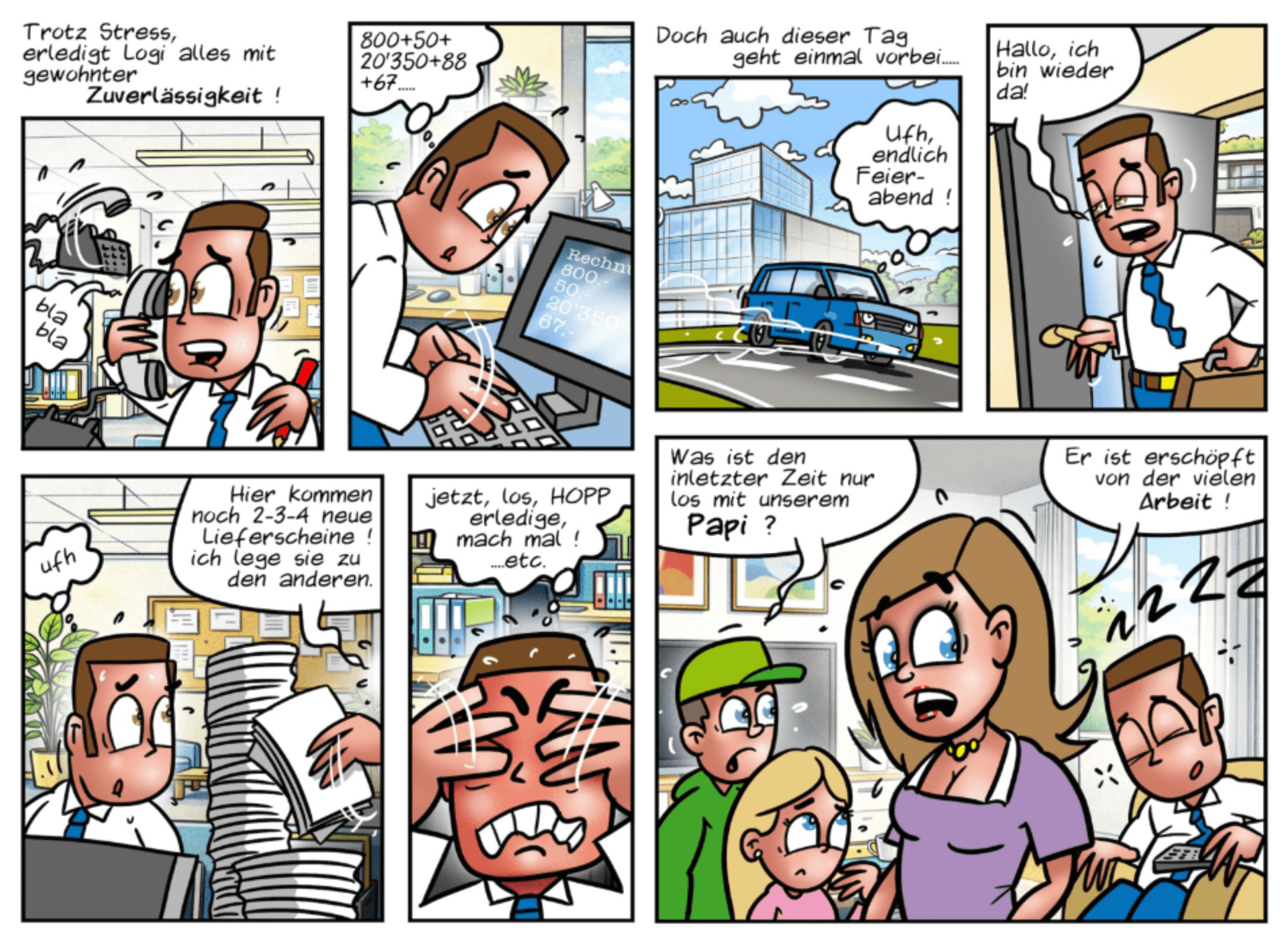 LogiHero Comic